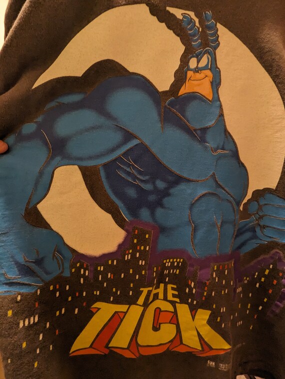 Vintage 1994 "The Tick" Promo Tee  Size:XL - image 3