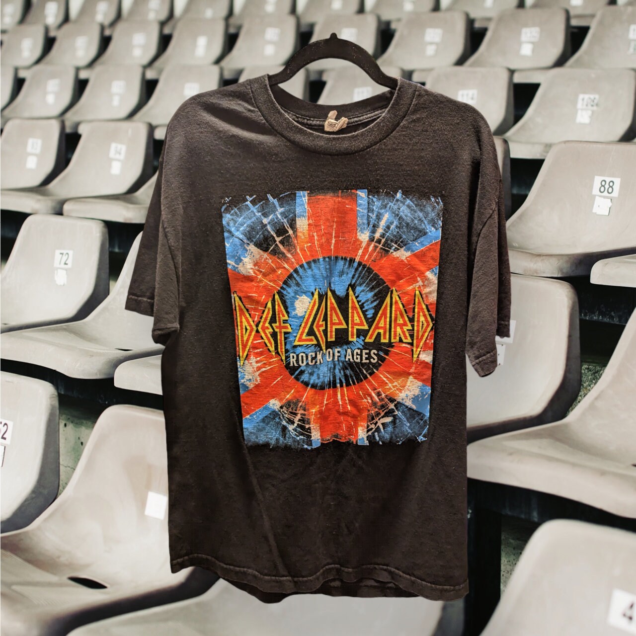 Def Leopard "Rock of Ages Tour" Concert T-Shirt. Size:XL