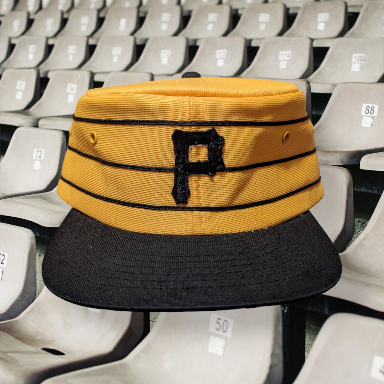 Deadstock Vintage 1970s Pittsburgh Pirates Pill Hat 