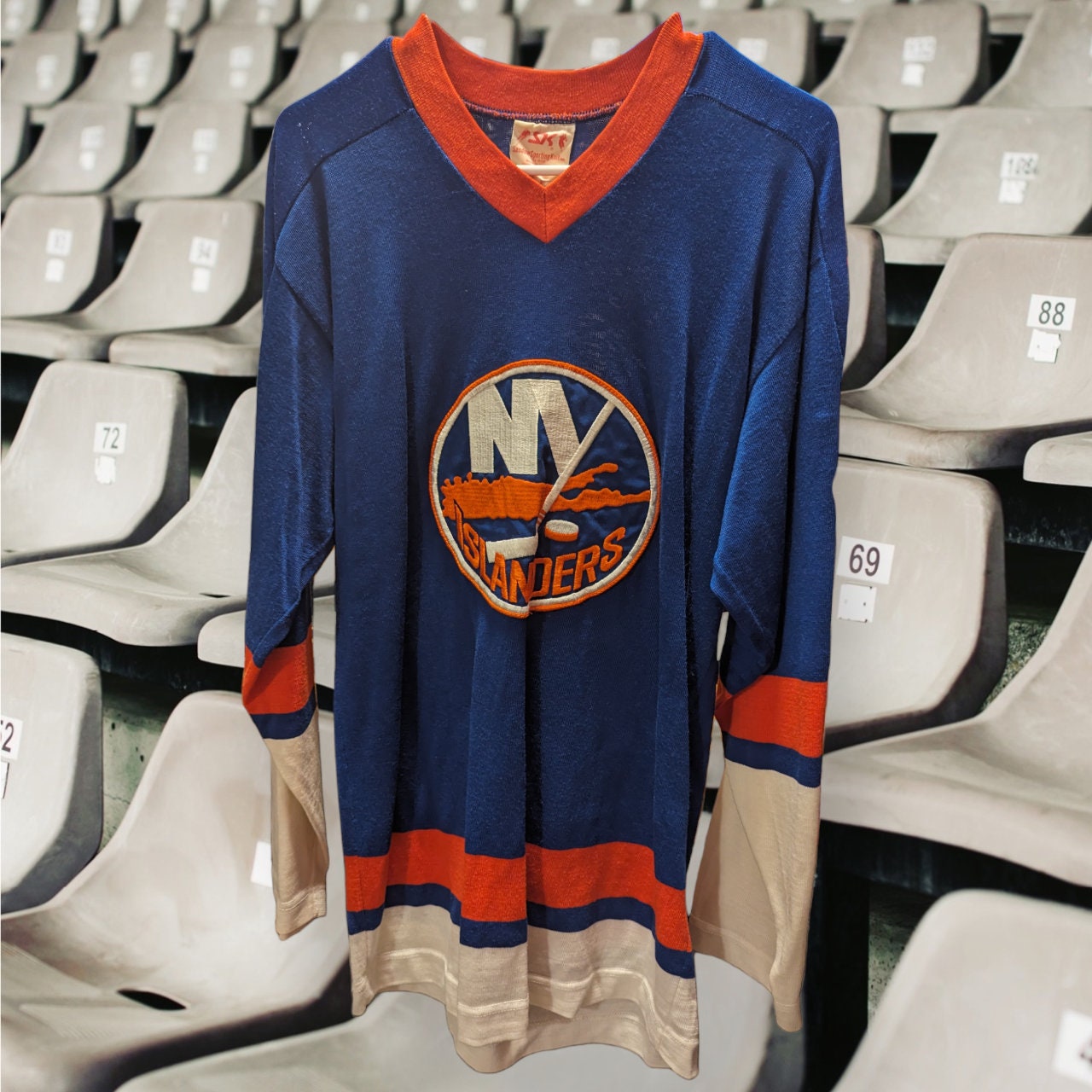 Vintage 90’s New York Islanders CCM NHL Hockey Jersey Maska NY Vtg