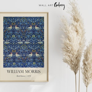 William Morris Print, William Morris Exhibition Poster,Textile Art,Famous Printable Vintage Art Print,William Morris Fabric DIGITAL DOWNLOAD