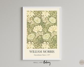 William Morris Print,William Morris Exhibition Poster,Textile Art,Famous Printable Vintage Art Prints,William Morris Fabric DIGITAL DOWNLOAD