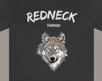 Redneck Thangs Wolf T-Shirt