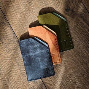 Porta carte TACO, Porta carte minimalista, Porta carte con tasca singola, Porta carte sottile, EDC, Regalo EDC, Porta carte semplice, Regalo per lo sposo