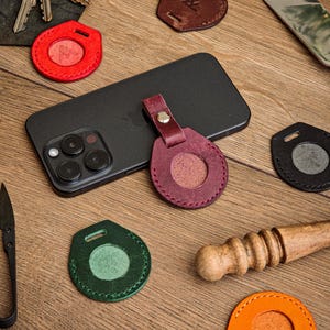 APPLE AIRTAG Porte-clés, Étui en cuir Airtag, Porte-clés en cuir, Porte-clés en cuir, Porte-clés Apple, Étui Apple Airtag, Porte-clés Airtag, EDC