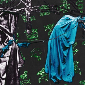 Mari Lwyd A4 Poster Print