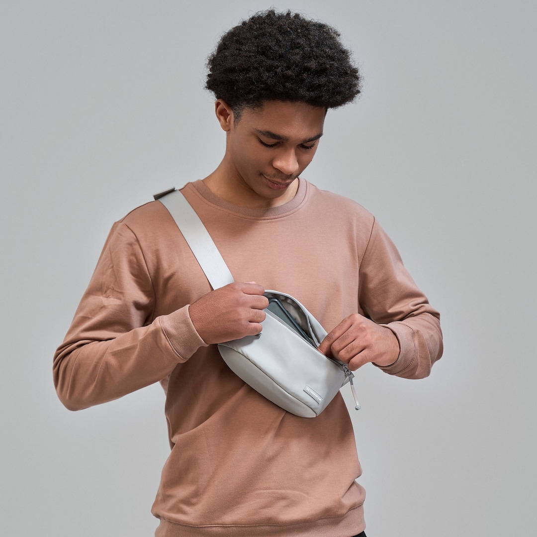 Sac Banane Pour Homme Et Femme – Sac Banane Imperméable Avec Sangle Réglable Pour Voyage, Sport, Course à Pied (vert Menthe-02