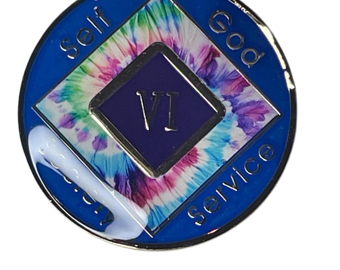 Custom 12-Step Medallion | Personalized Clean Time Token | Sobriety Gift