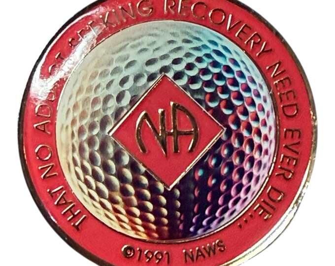 Custom 12-Step Token | Personalized Clean Time Coin | Sobriety Chip