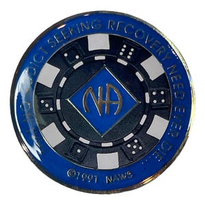Limited Edition Narcotics Anonymous Medallion | Custom NA Coin for Recovery Milestones | Yin Yang Recovery Medallion