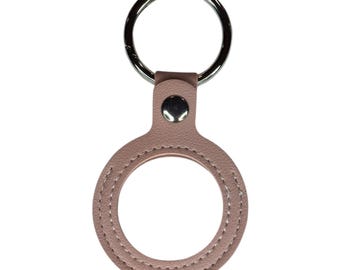 NA Medallion Holder, PU Leather Keychain for 34mm and 38mm Chips