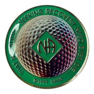 Custom 12-Step Medallion | Personalized Clean Time Token | Sobriety Gift