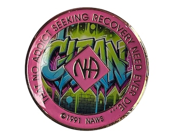 Custom NA Token | Personalized Clean Time Medallion | Recovery Coin
