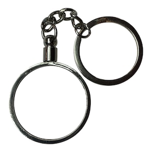 NA or AA Medallion Holder Keychain – Secure Display for Recovery Chips - Narcotics Anonymous Medallion Holder