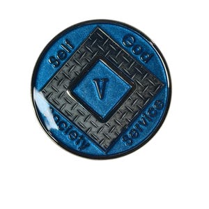 Artistic Narcotics Anonymous Medallion | Custom NA Recovery Coin | Anniversary Milestone Gift