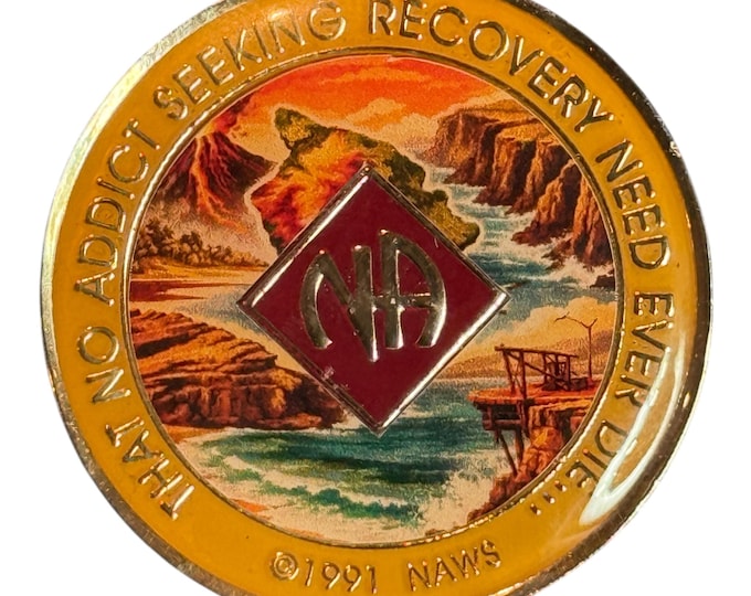 Hawaiian Style NA Token – Recovery Coin - resin finish
