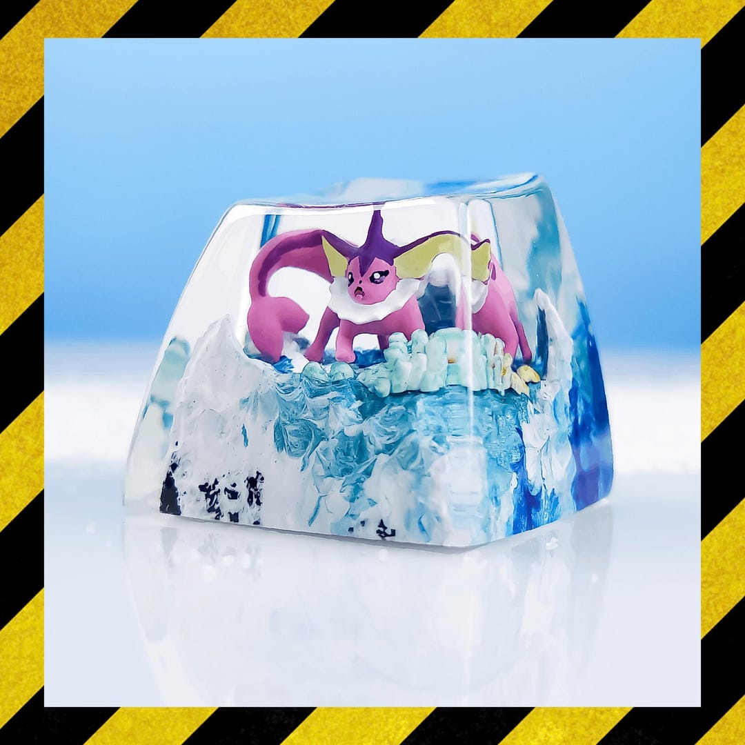 Vapore.on Shiny Keycap Resin, Custom Keycap Resin, Gift for Her ...