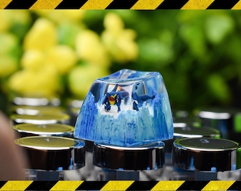 Gar.chomp keycap resin, ESC keycap, gift for him, birthday gift, artisan keycap for mechanical keyboard