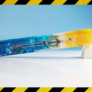 The Oathkeeper spacebar keycap resin, custom Sword King.dom Hearts spacebar keycap, resin keycap for mechanical keyboard