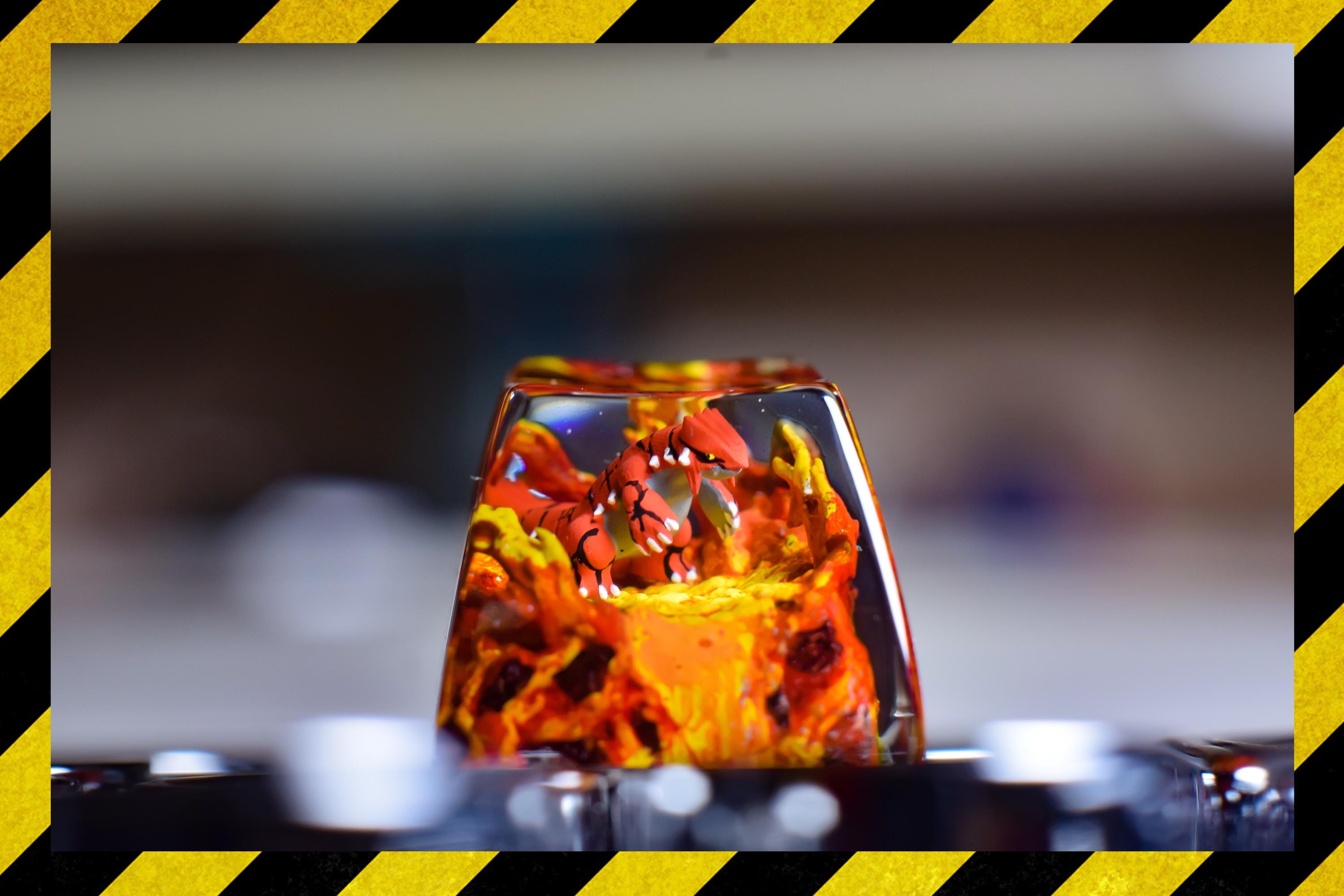 Groudon keycap <3