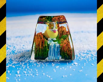 Yam.per keycap resin, custom keycap, gift for him, birthday gift, artisan keycap for mechanical keyboard