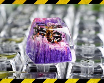 Girati.na origin form keycap resin, custom keycap, gift for him, birthday gift, artisan keycap for mechanical keyboard