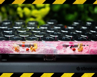 Arcani.ne Flare.on Sylve.on  Yam.per spacebar keycap resin, birthday gift, keycap for mechanical keyboard