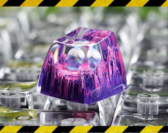 Li.wick keycap resin, esc keycap, gift, birthday gift, artisan keycap for mechanical keyboard