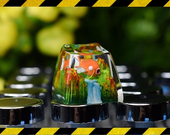 Magi.karp keycap resin, custom keycap, gift for him, birthday gift, artisan keycap for mechanical keyboard