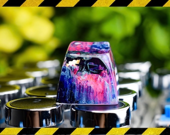 Toothless keycap resin with colored base,esc keycap