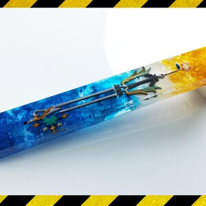 The Oathkeeper spacebar keycap resin, custom Sword King.dom Hearts spacebar keycap, resin keycap for mechanical keyboard