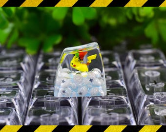 Pika.chu Resin Artisan Keycap, Mechanical Keyboard SA Profile Keycap