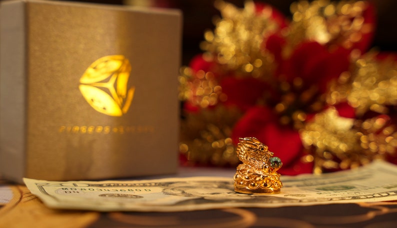 Combo Golden Dragon and Unicorn keycaps, gaming keycap, lucky mascot keycap, birthday gift, artisan keycap for mechanical keyboard