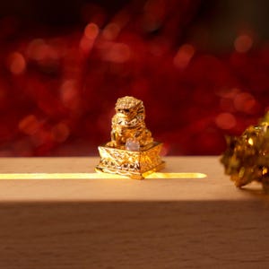 Combo Golden Dragon and Unicorn keycaps, gaming keycap, lucky mascot keycap, birthday gift, artisan keycap for mechanical keyboard