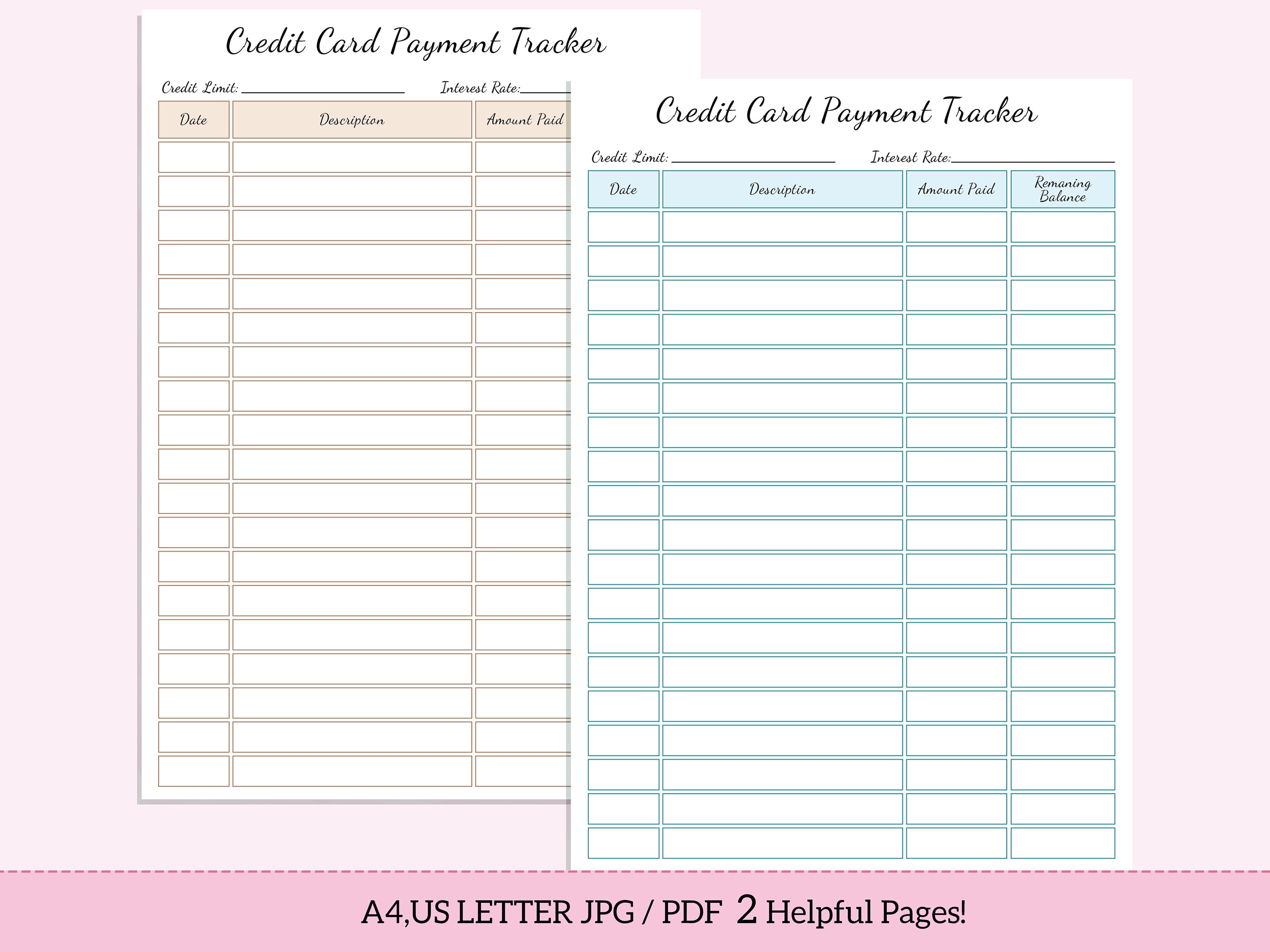 Printable Credit Card Payment Tracker Credit Card Payment Plan Etsy printable-credit-card-payment-tracker-credit-card-payment-plan-etsy