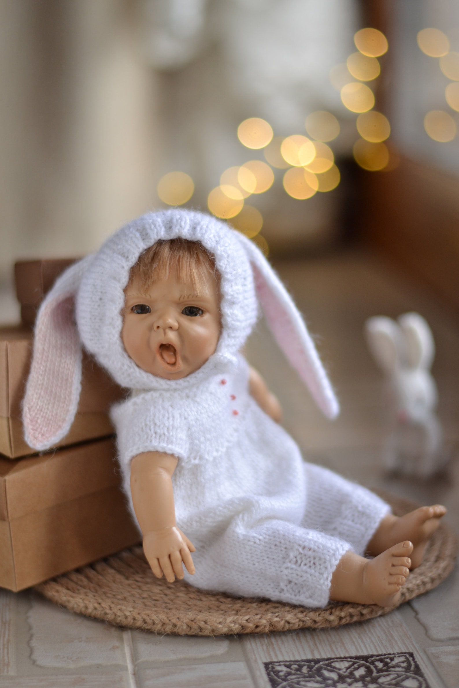 Paola Reina Doll KNIT PATTERN Pdf / Bunny Clothes Set 32 Cm 12 Inch ...