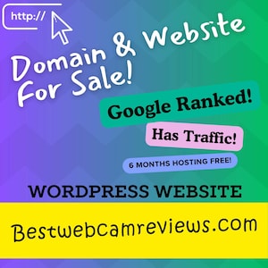 Bestwebcamreviews.com - Premium Domain, Website with Backlinks & 6 Months Free Hosting