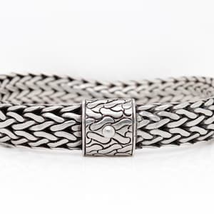 John Hardy Classic 11mm Sterling Silver Wide Chain Bracelet