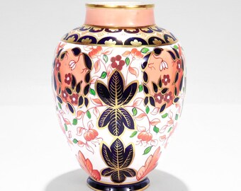 Antique Royal Crown Derby Imari Vase Pattern No. 1366 - Etsy