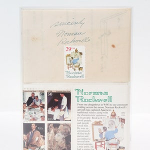 Norman rockwell stamp, art - Etsy 日本