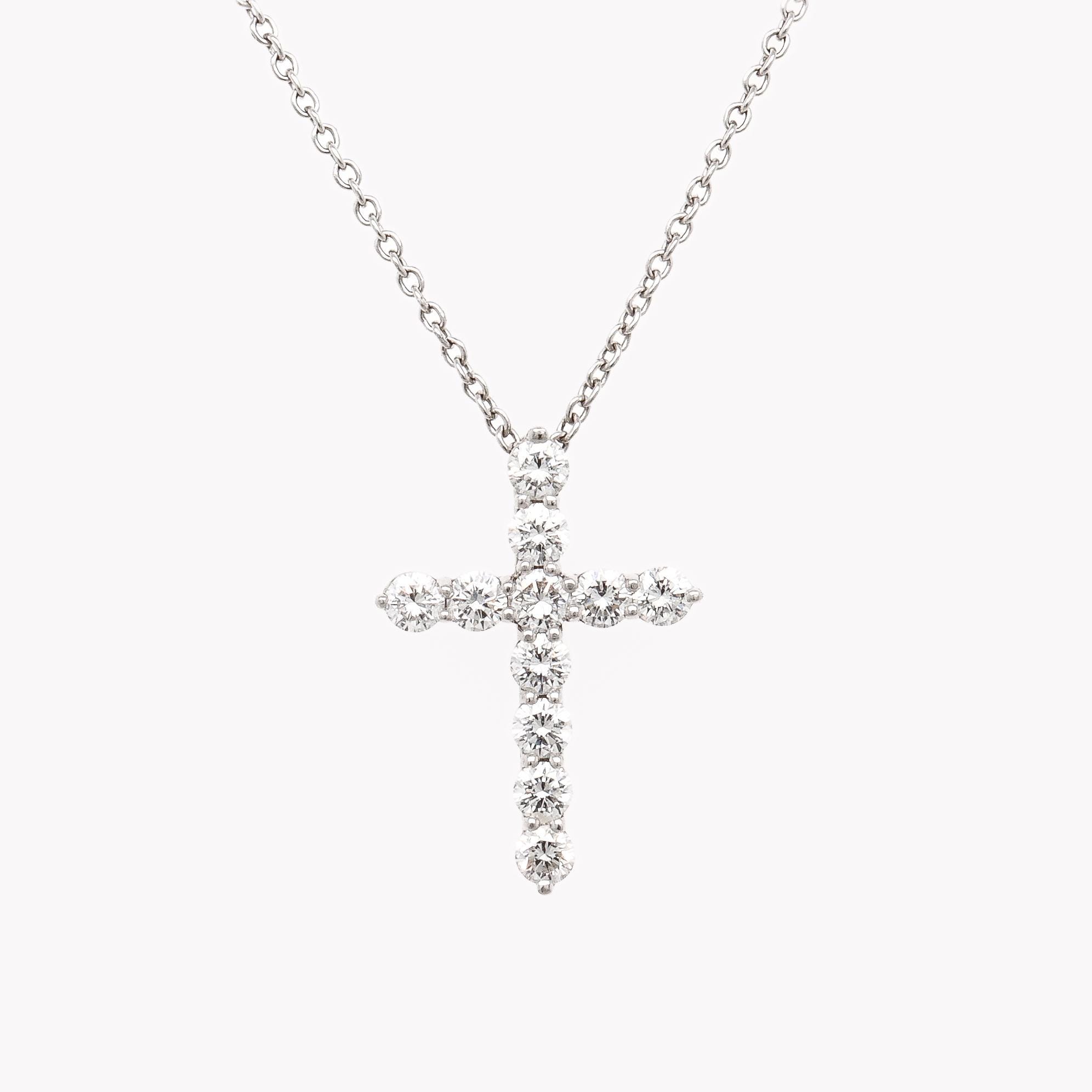 Tiffanys and co cross necklace - Etsy 日本