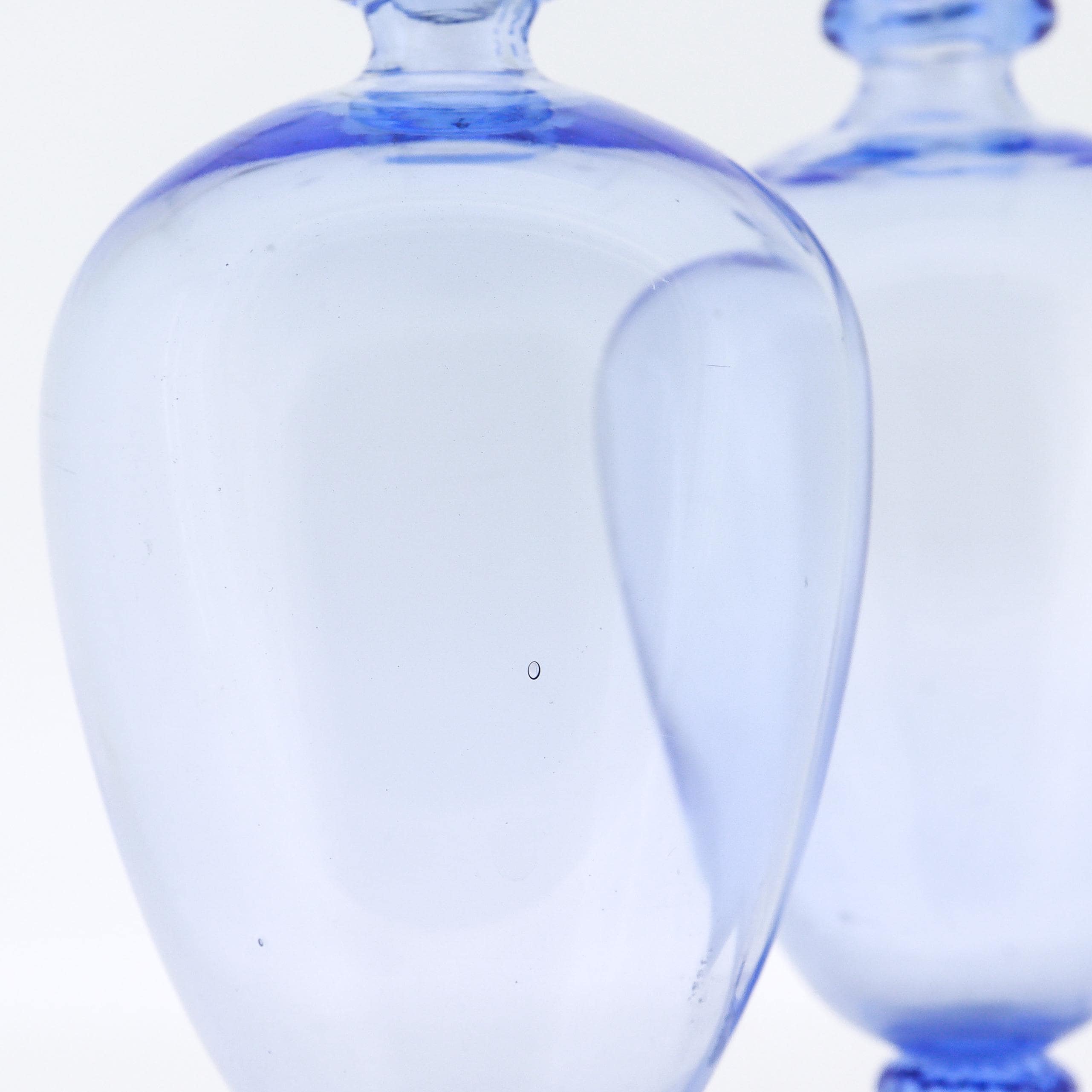 Vittorio Zecchin / MVM Cappellin Murano Glass Miniature Blue