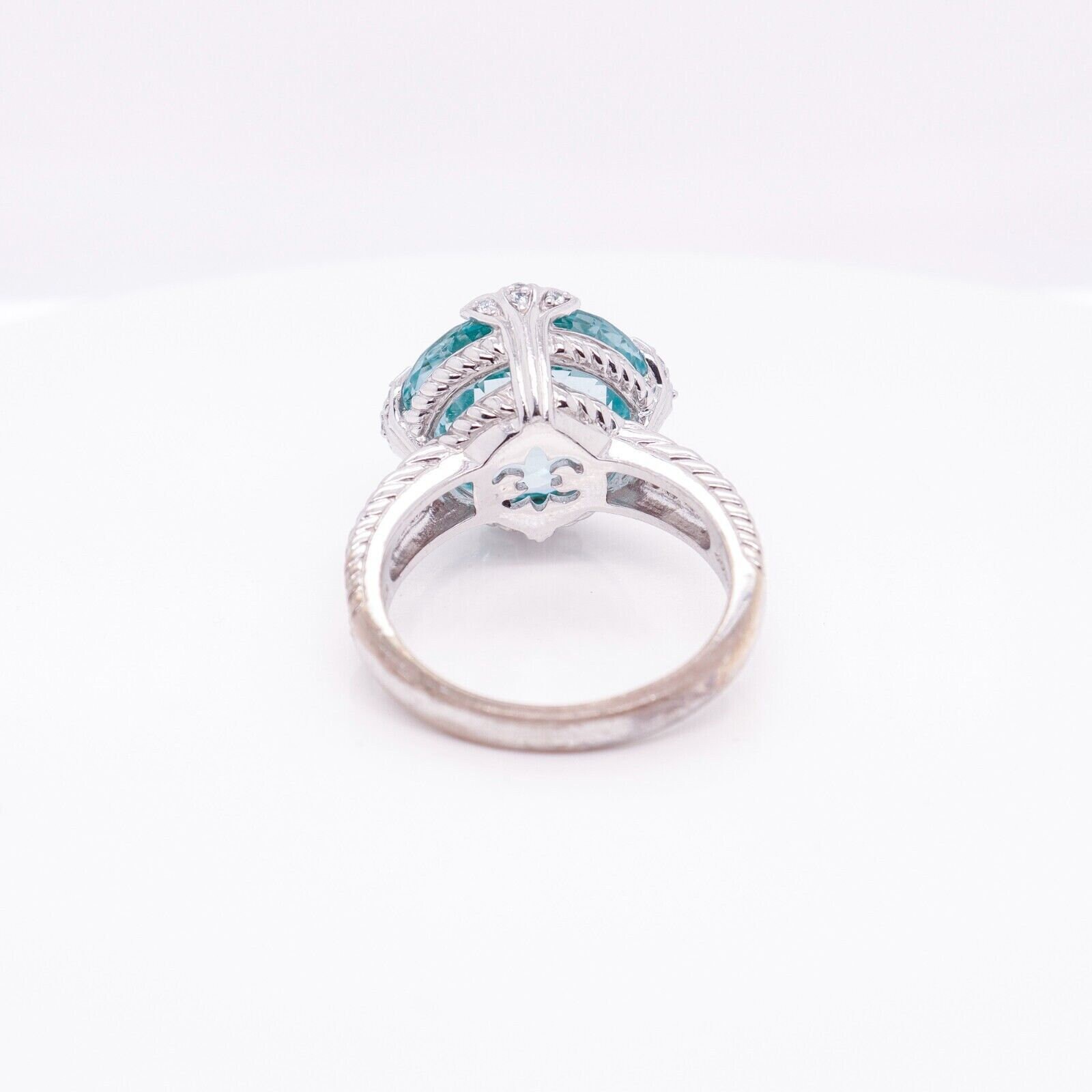 Judith Ripka Sterling Silver & Faceted Green Spinel Ring - Etsy