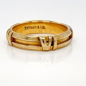 Bague Atlas vintage Tiffany & Co. en or 18 carats, 1990s