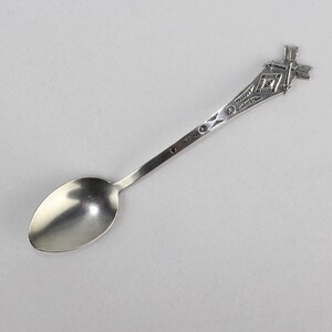 Antique Navajo Indian Sterling Silver Souvenir Spoon - SL