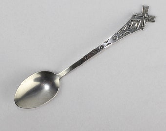 Antieke Navajo Indiase Sterling Zilveren Souvenir Lepel - SL