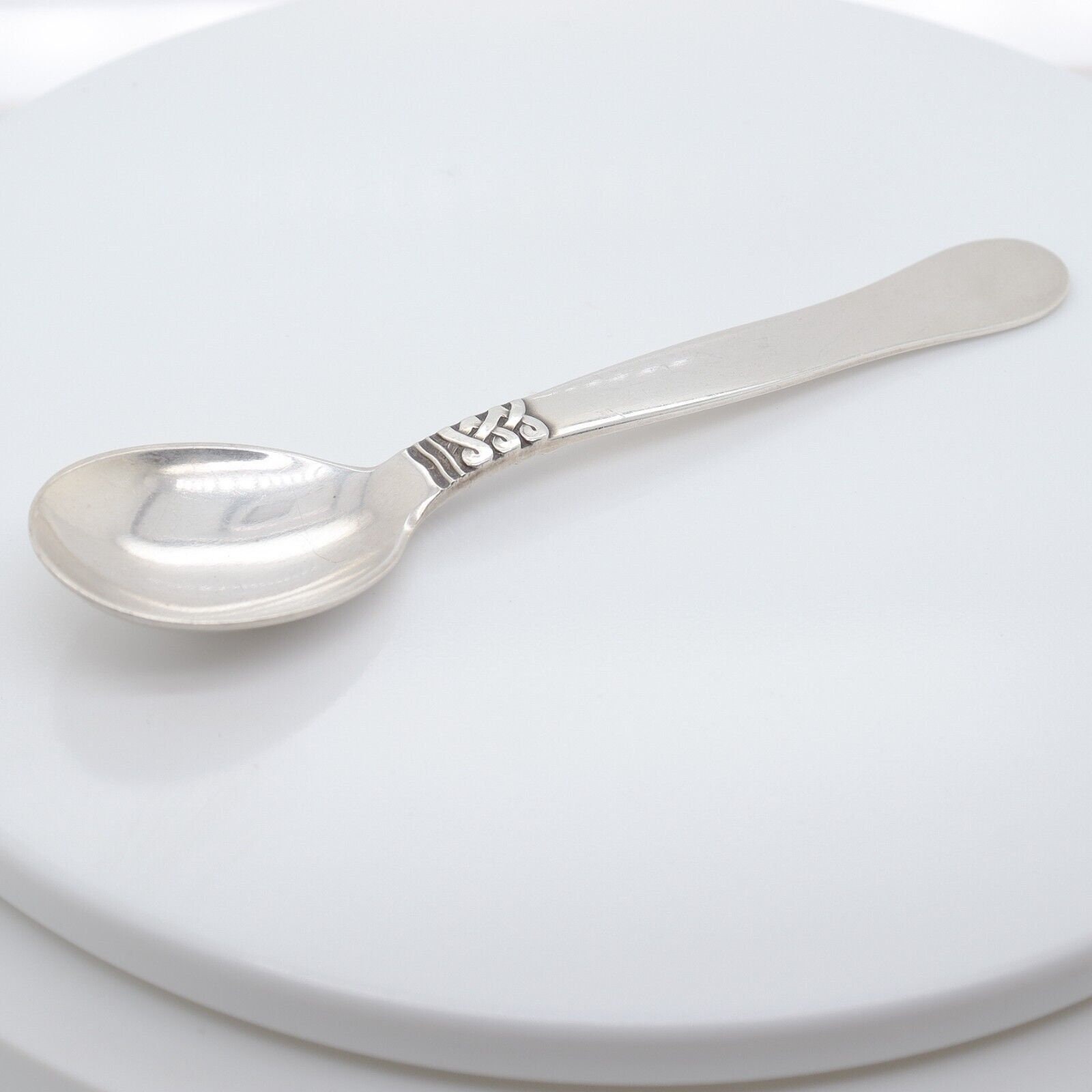 ジョージジェンセン。スターリング。コーヒースプーン。ユーズド品