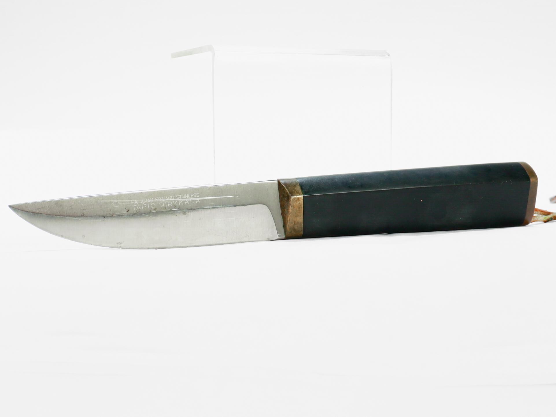Vintage Finnish Tapio Wirkkala for Hackman Puukko Knife & Sheath