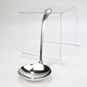 Vintage Alvin Sterling Silver Romantique Sauce or Gravy Ladle - Serving Piece SL