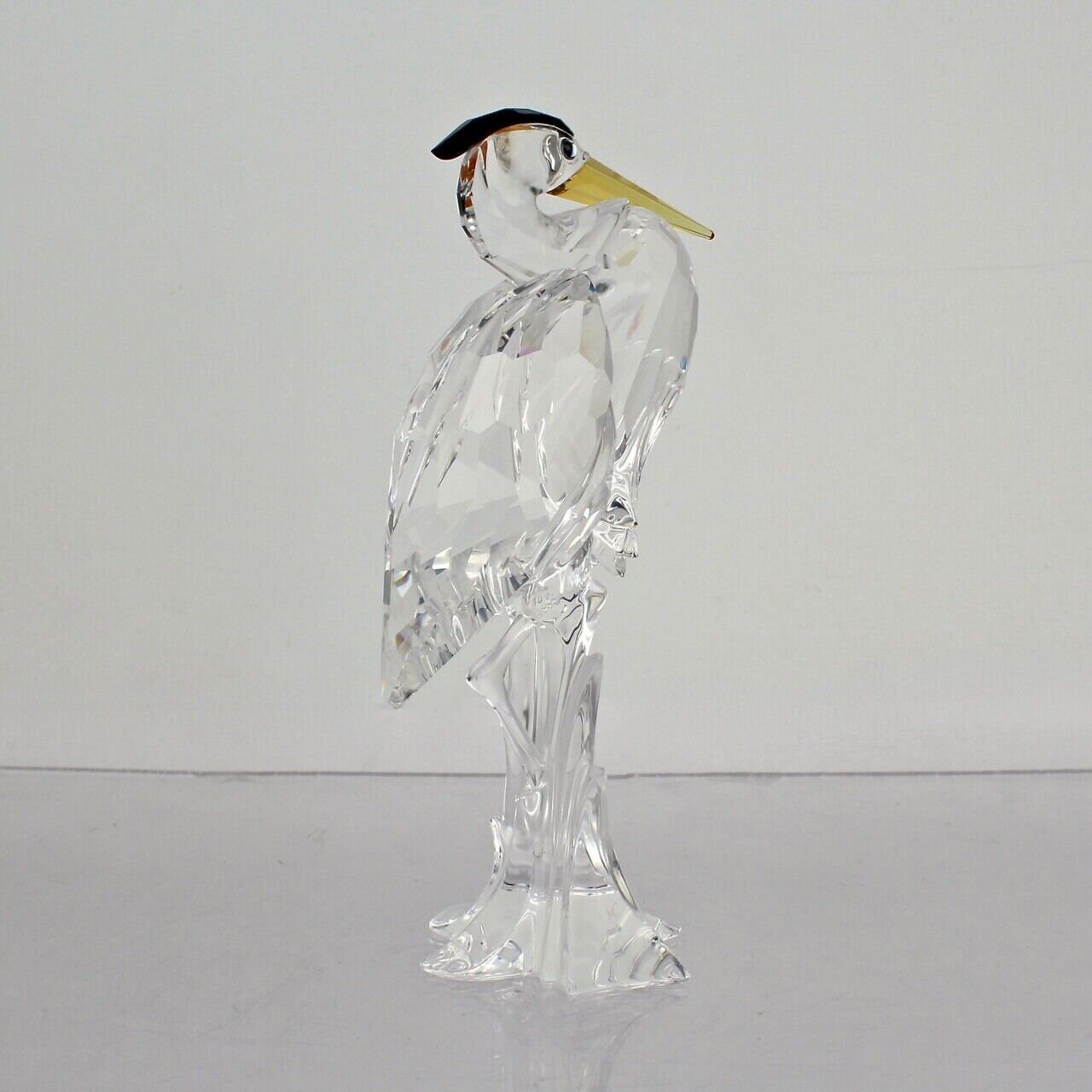 Signed Retired Swarovski Silver Heron Figurine - Etsy Hong Kong